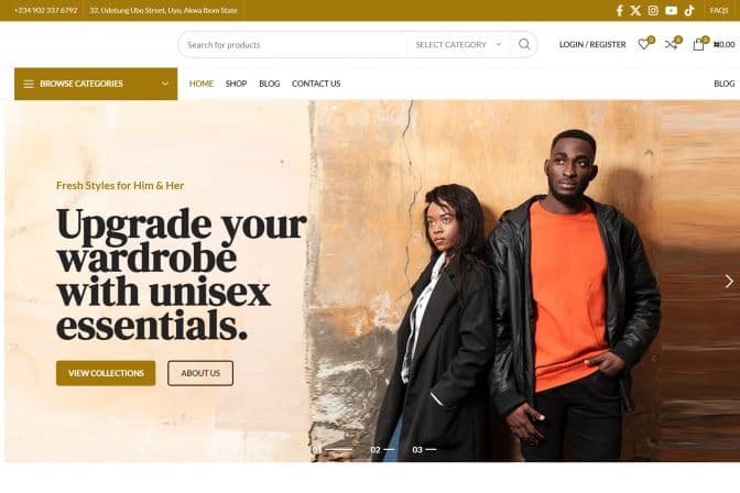 An e-commerce platform dedicated to premium men's fashion, Alansito offers a distinguished selection of high-quality clothing and footwear.